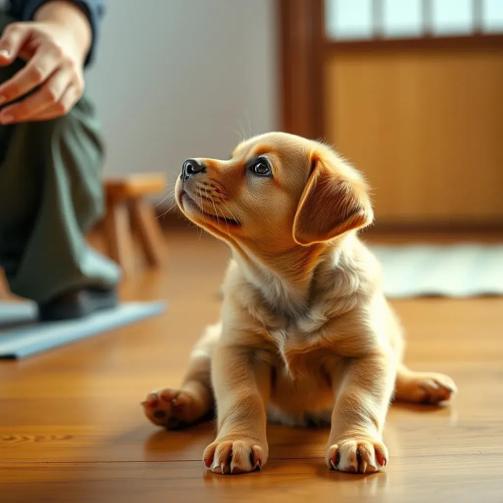 子犬 待て の しつけ 方の効果