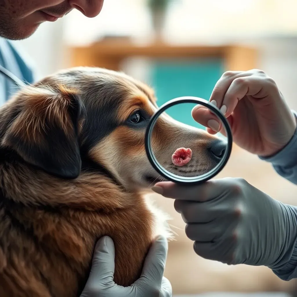 犬のがんの初期症状：皮膚の変化としこり