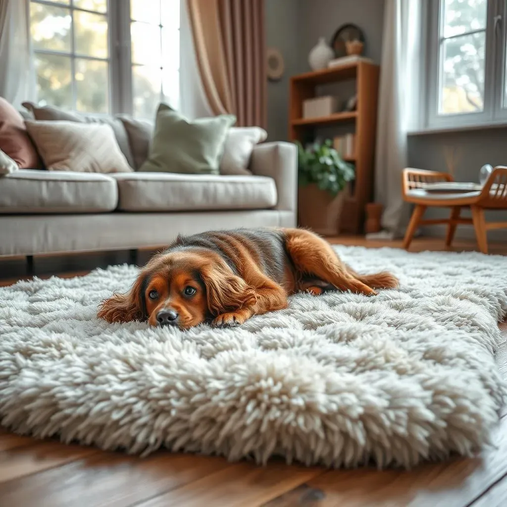 絶対安心！犬の足に優しいラグの選び方：究極ガイド