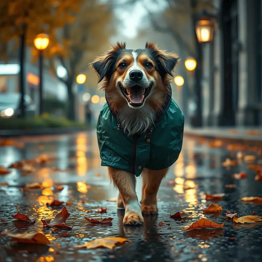 犬用レインコートの必要性：雨の日のお散歩を快適に