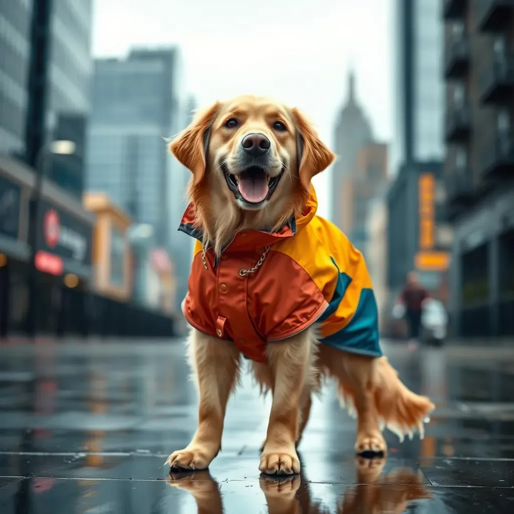 雨の日も安心！犬用レインコートの必要性は絶対？